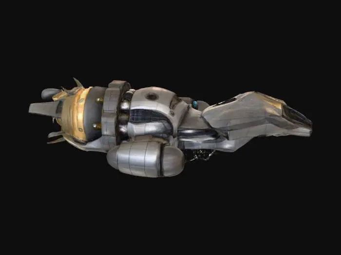 3D model for Spaceship in Orbit