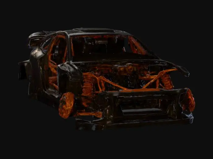 3D model for Racing Evolution