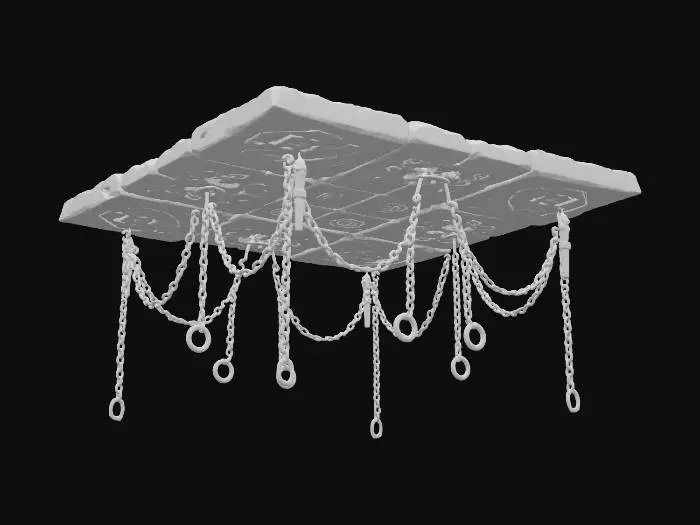 3D model for the ceiling in the dungeon