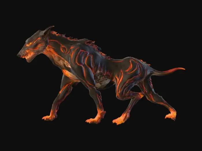 3D model for Inferno Hound of the Arch angel