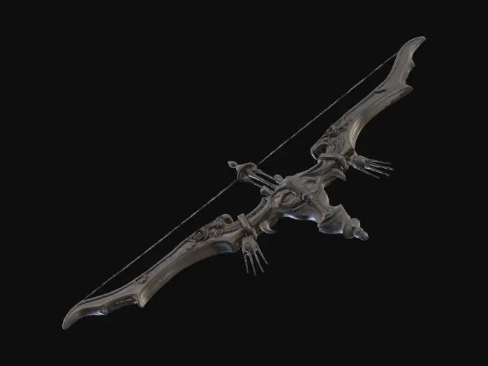 3D model for Dark Elven Longbow
