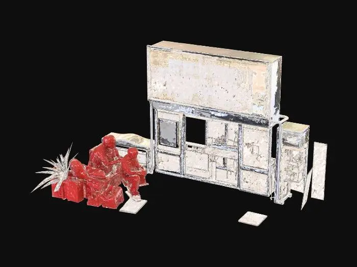 3D model for trying to be meshy prompt model to test out my internet