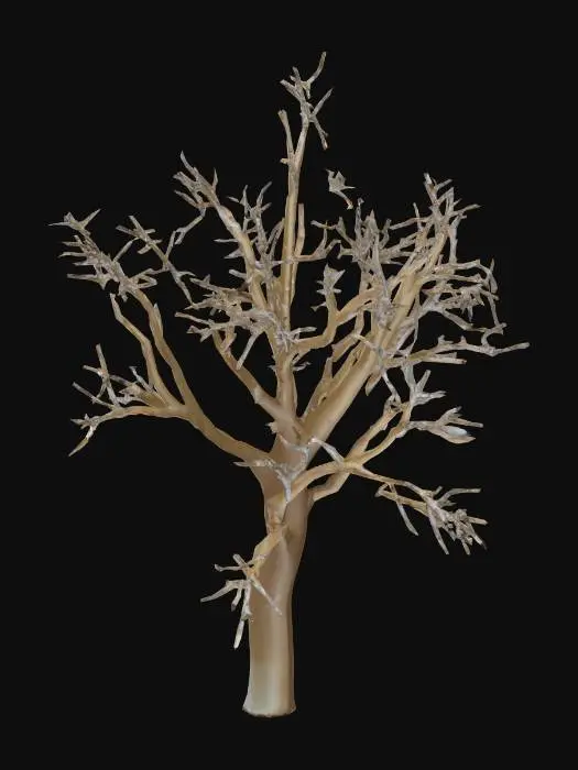 3D model for Winter Embrace