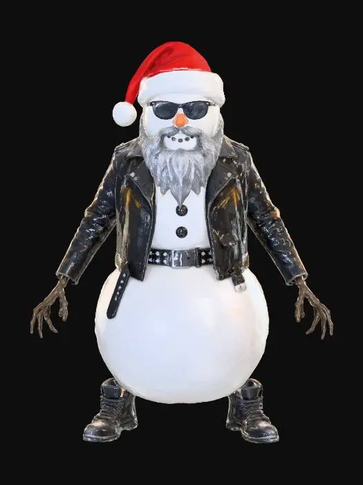 3D model for Frosty Rebel, #Christmas2025#