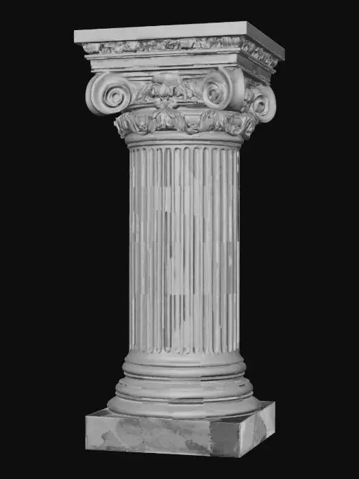 3D model for Timeless Pillar