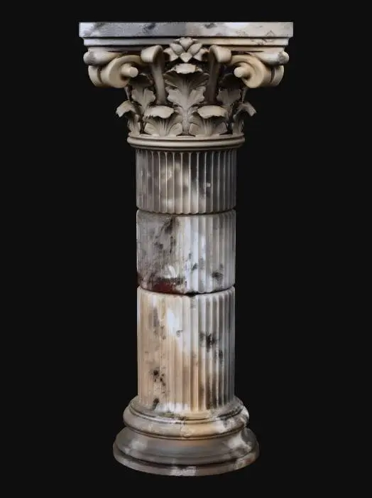 3D model for Ancient Column