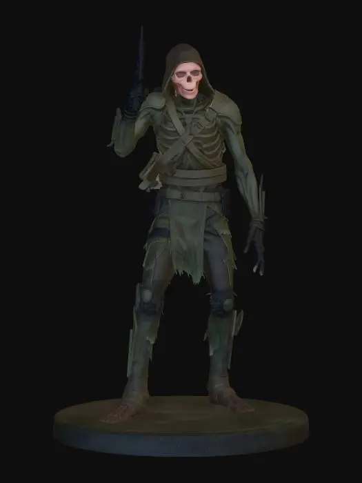 3D model for zombie armageddon soldier