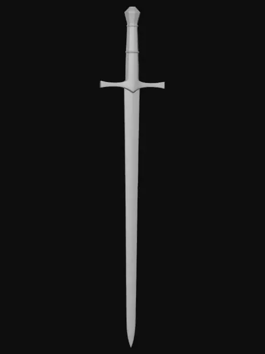 3D model for templar real longsword