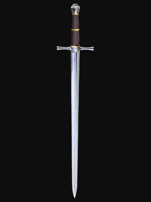 3D model for templar real longsword