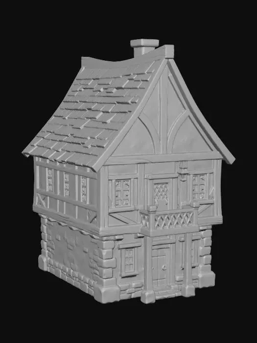 3D model for Hearthside Timber Cottage