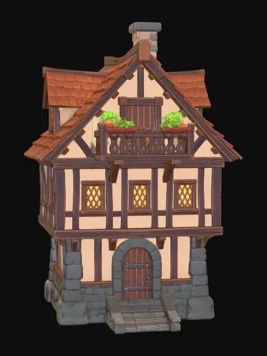 3D model for Emberwood Cottage