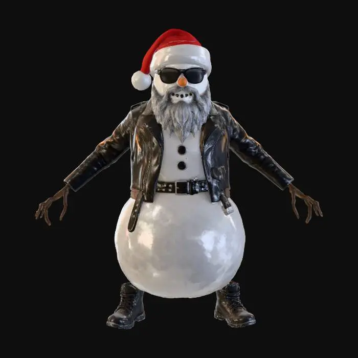 3D model for Frosty Rebel, #Christmas2025#