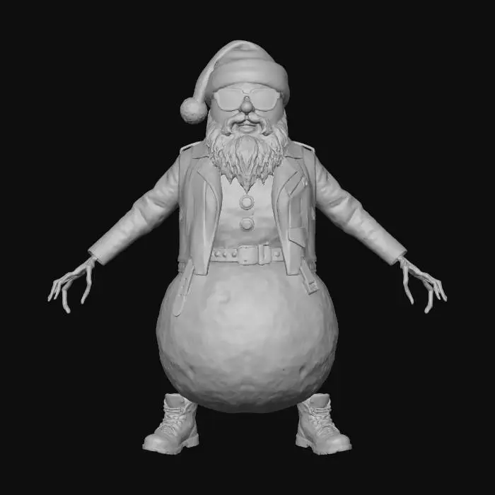 3D model for Frosty Rebel, #Christmas2025#