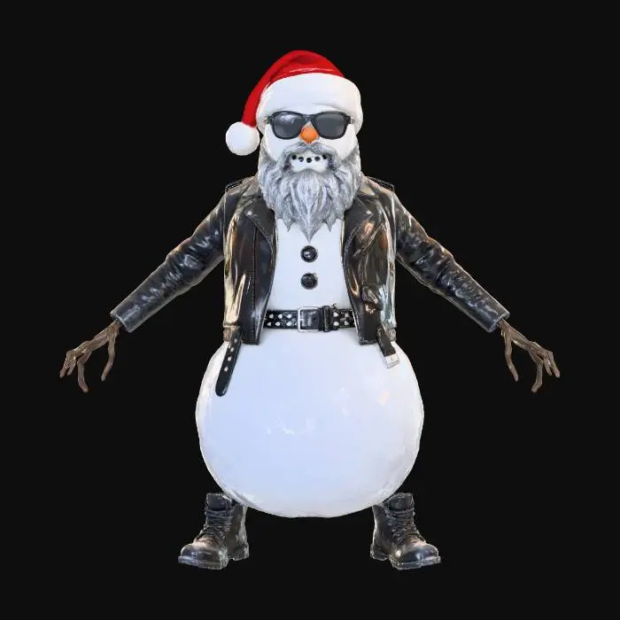 3D model for Frosty Rebel, #Christmas2025#