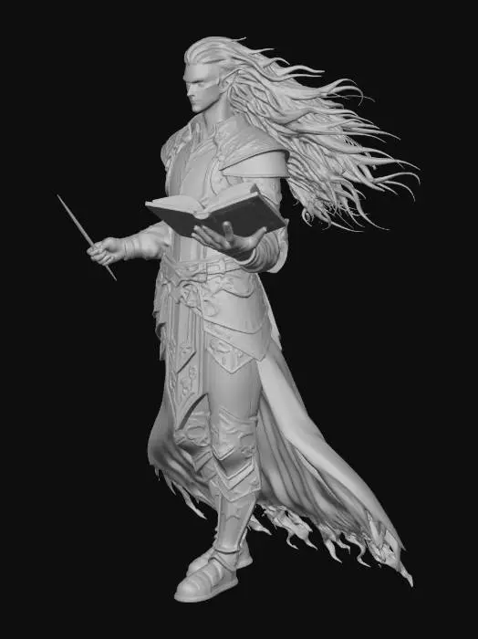 3D model for Azirael