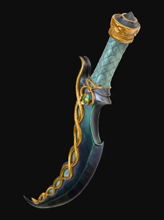 3D model for Dagger of Venom