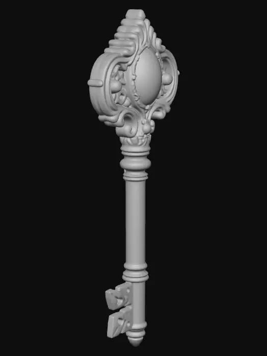 3D model for Key of places