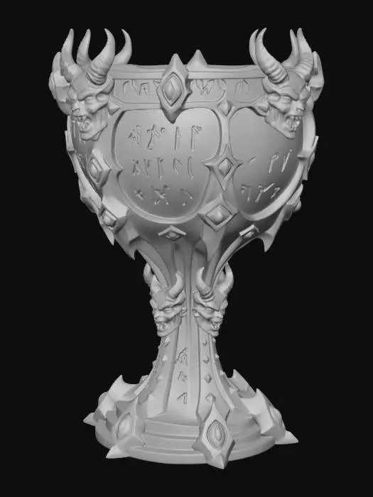 3D model for Infernal Chalice of the Runebound Flame