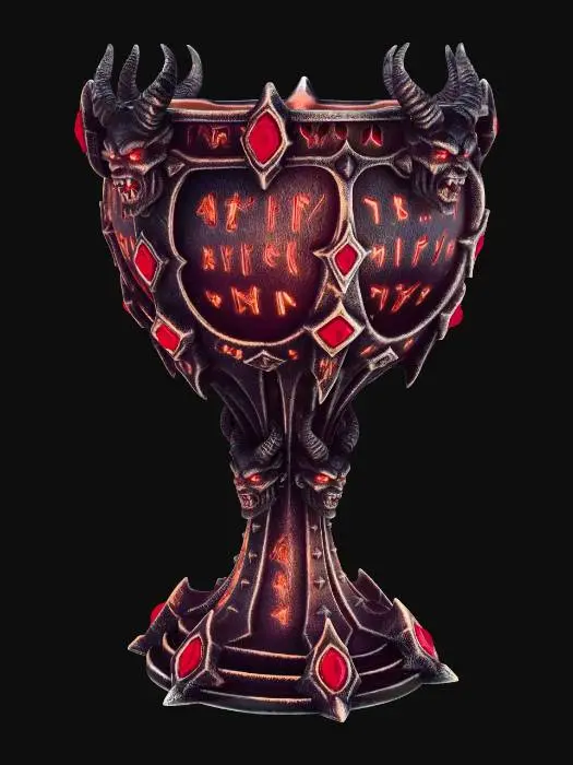 3D model for Infernal Chalice of the Runebound Flame