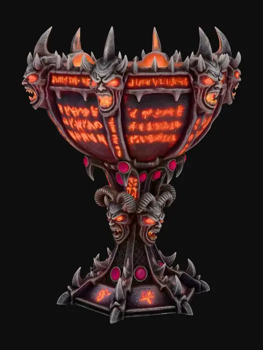 3D model for Infernal Chalice of Runed Fire