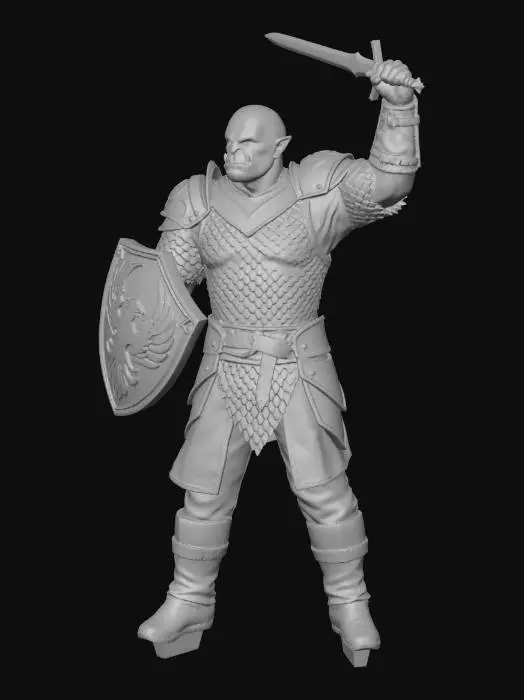 3D model for Golden Phoenix Warlord