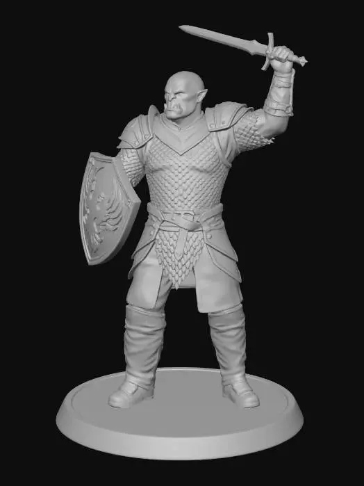 3D model for Golden Phoenix Warlord