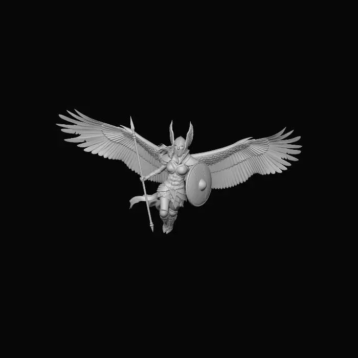 3D model for Dawnbringer Valkyrie