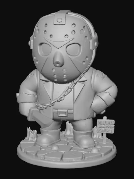 3D model for Hockey Mask Figurine