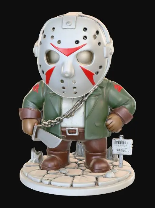3D model for Hockey Mask Figurine