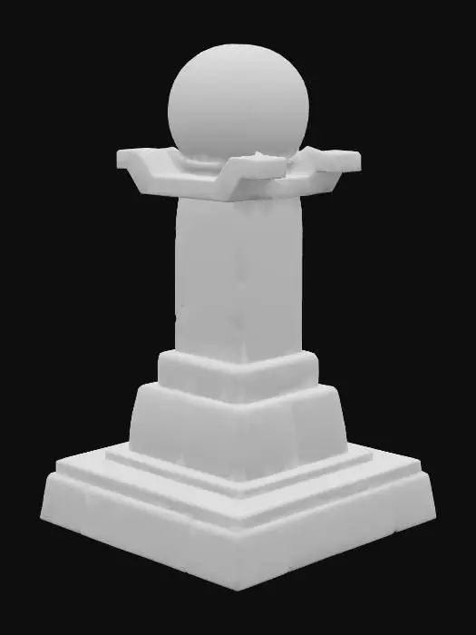 3D model for Luminescent Glyph Pillar