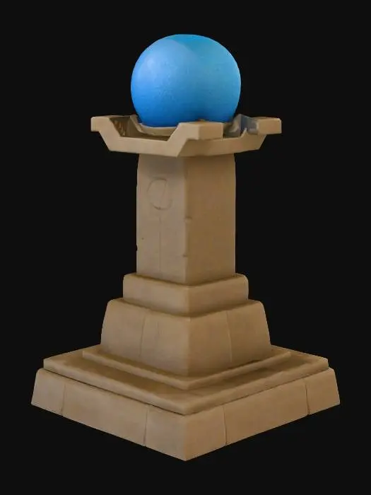3D model for Luminescent Glyph Pillar