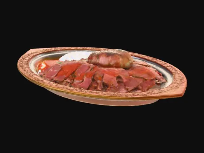 3D model for Traditional Delight Plate
