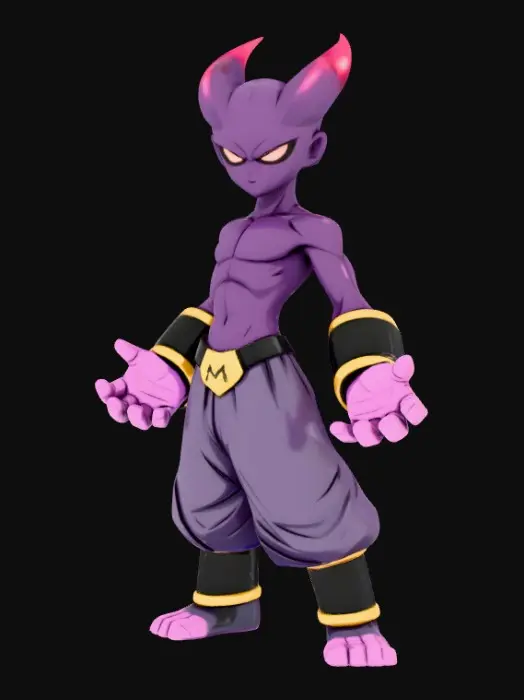 3D model for Dark Inferno Warrior