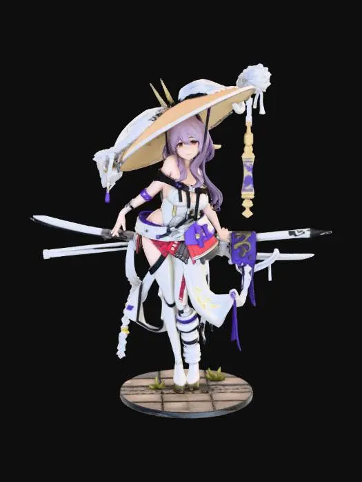 3D model for Samurai Elegance