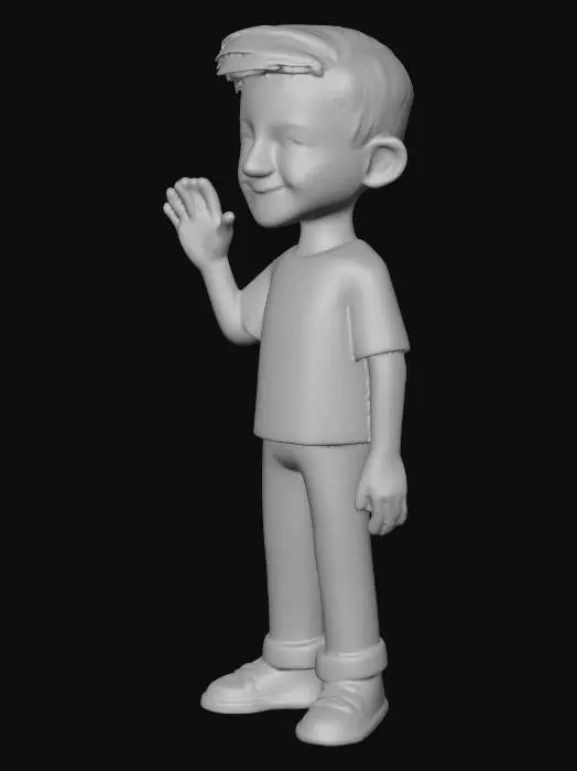 3D model for Young Greeter
