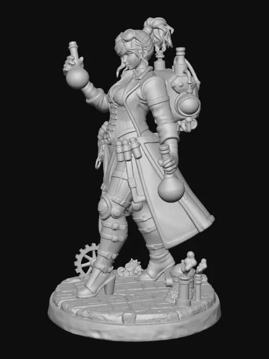3D model for Steamwright Alchemist