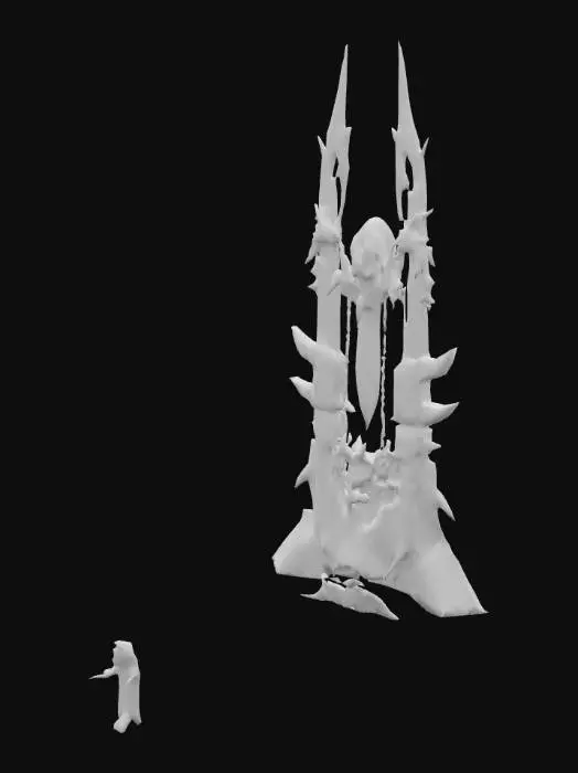 3D model for Dark Obelisk Shrine