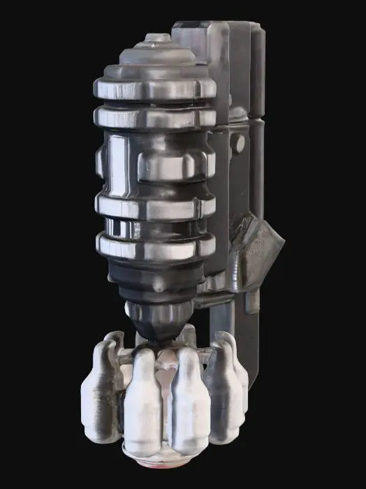 3D model for Ironhide_cannon_2