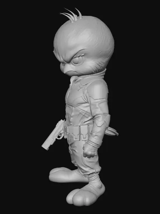 3D model for Duck Noir Vigilante