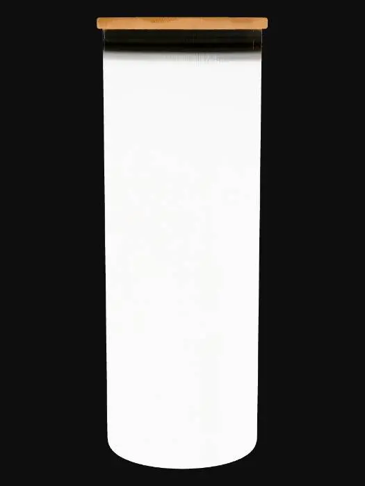 3D model for Tall Glass Jar with Cork Lid