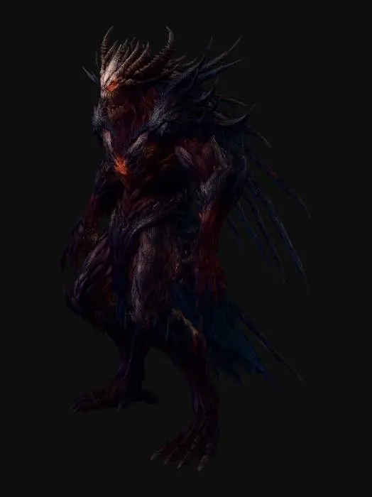 3D model for Hunter Demon