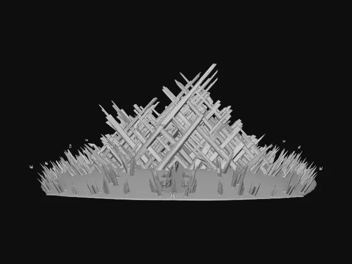 3D model for Crystal Fortress