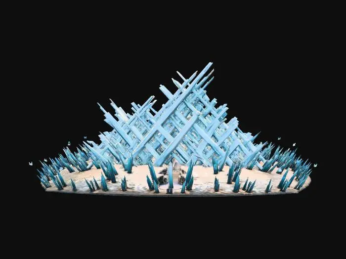 3D model for Crystal Fortress