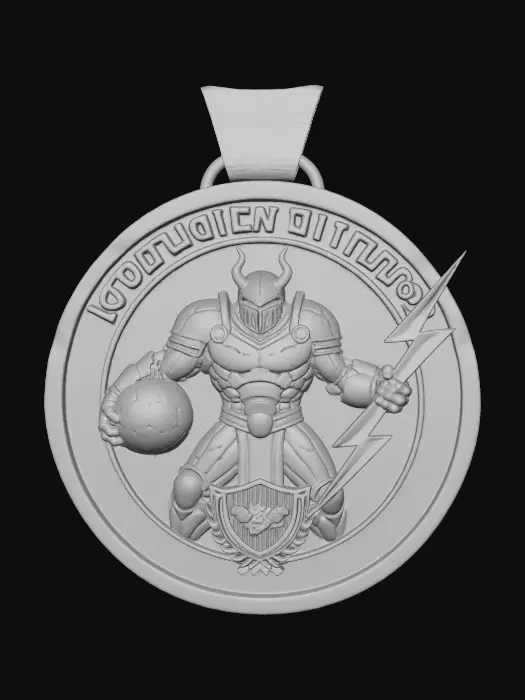 3D model for Northview Titans Victory Medallion