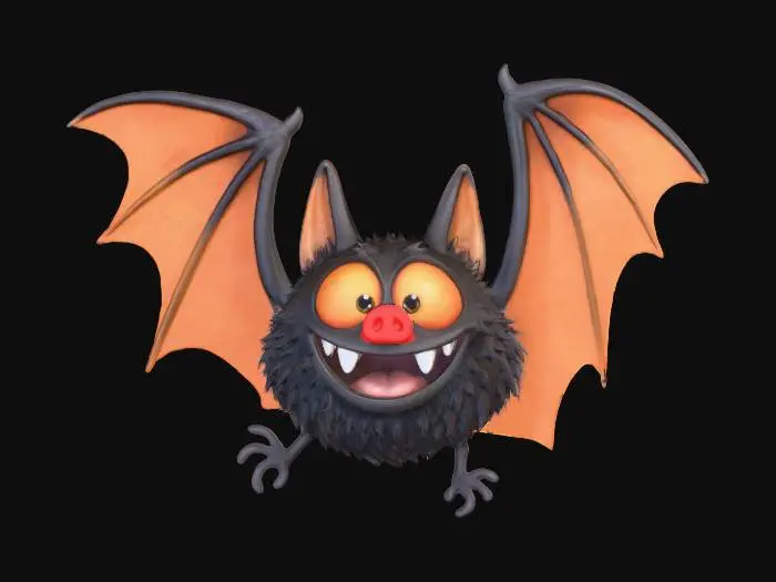 3D model for Batty Flutter
