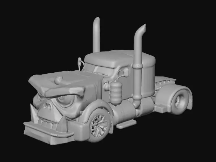 3D model for headtruck