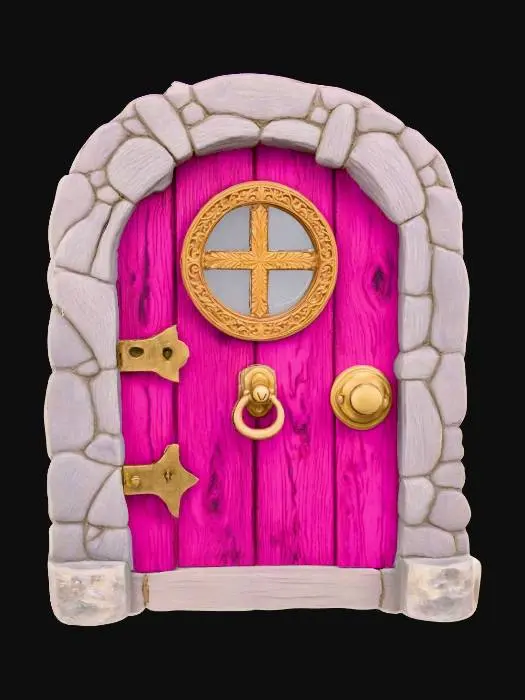 3D model for Enchanted door