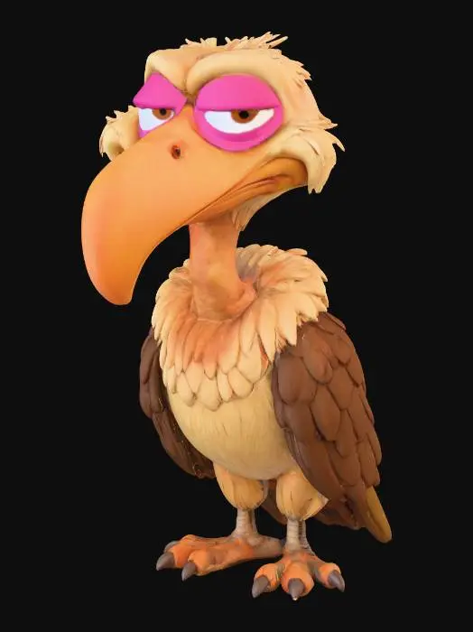 3D model for Vigilant Vulture