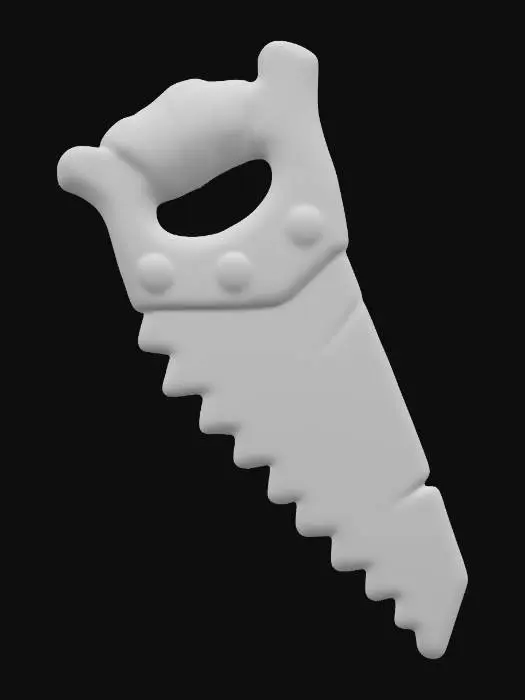 3D model for Cartoon Saw