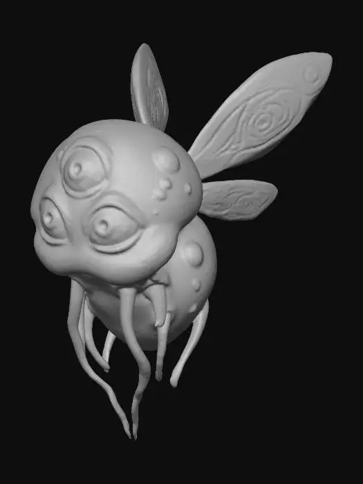 3D model for Mystic Triclops Flutter